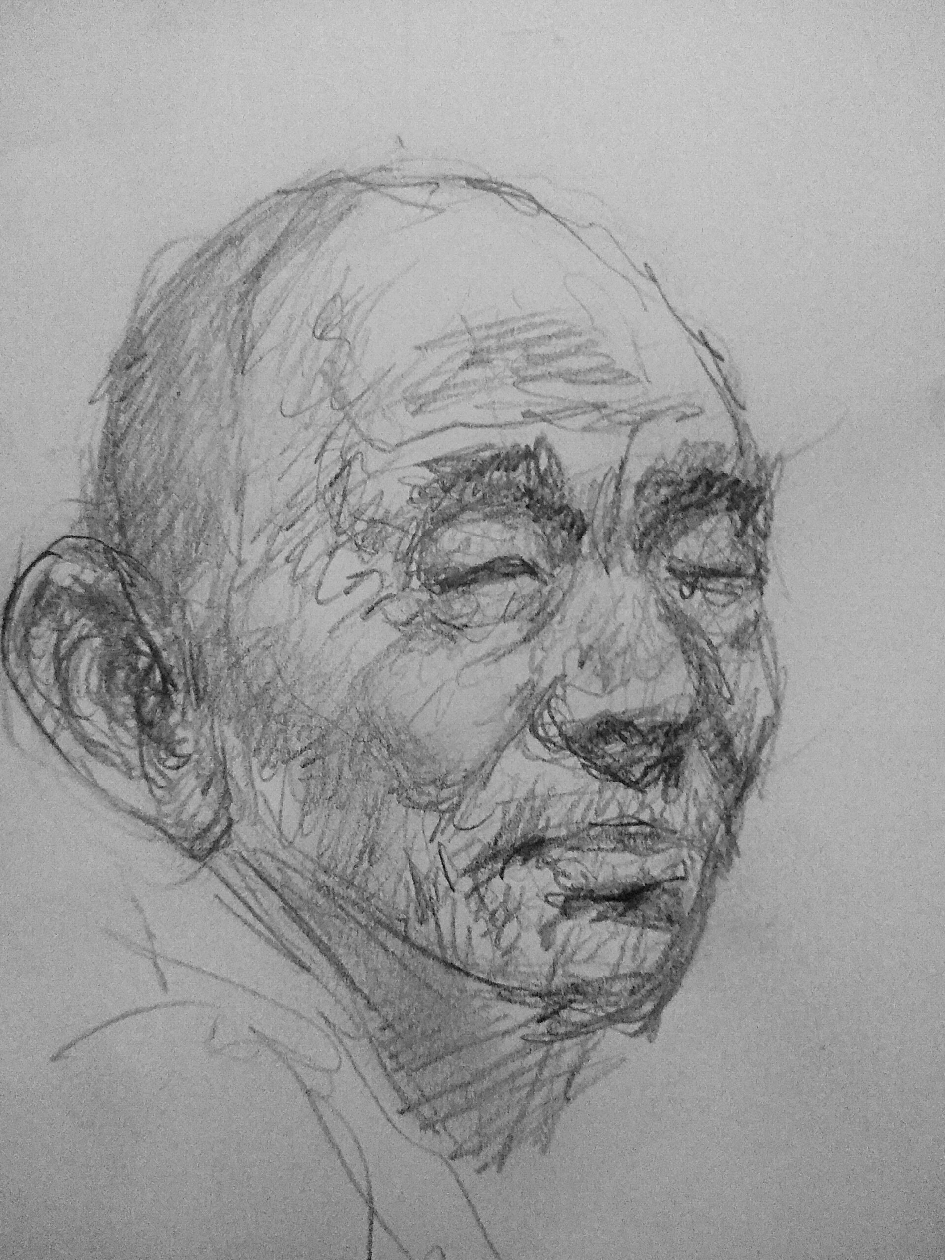 Scribble sketch